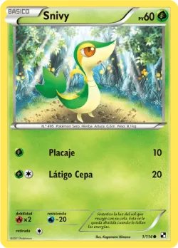 Snivy #1/114 · Pokémon