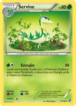 Servine #4/114 · Pokémon
