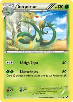 Serperior #5/114 · Pokémon