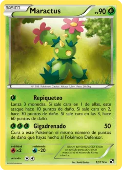Maractus #12/114 · Pokémon
