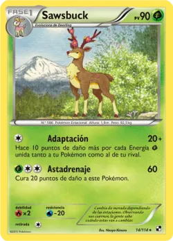 Sawsbuck #14/114 · Pokémon