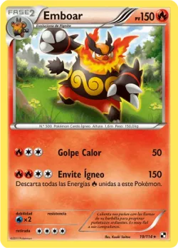 Emboar #19/114 · Pokémon