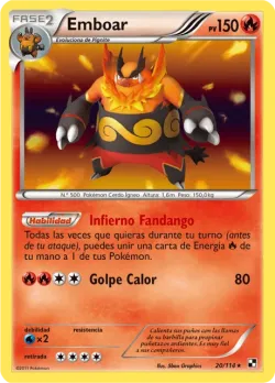 Emboar #20/114 · Pokémon