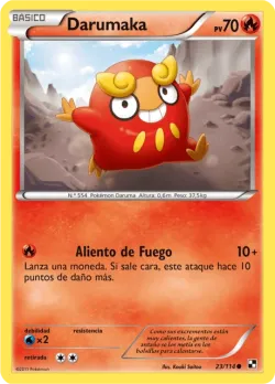 Darumaka #23/114 · Pokémon