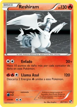 Reshiram #26/114 · Pokémon