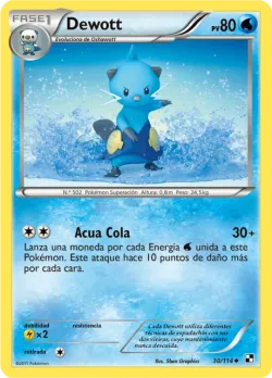 Dewott #30/114 · Pokémon
