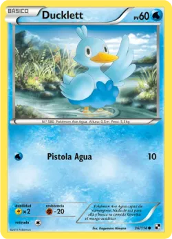 Ducklett #36/114 · Pokémon