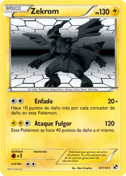 Zekrom #47/114 · Pokémon