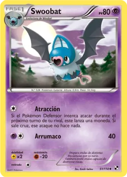 Swoobat #51/114 · Pokémon