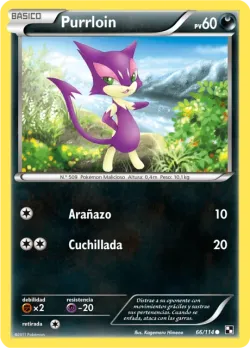 Purrloin #66/114 · Pokémon