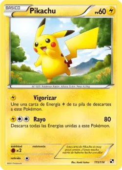 Pikachu 「BLW 115」「ES」