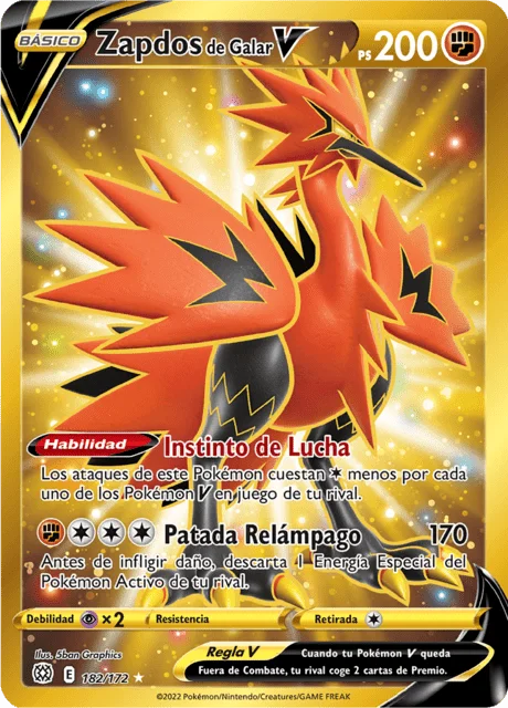 Galarian Zapdos V 「BRS 182」「ES」
