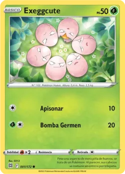 Exeggcute #001/172 · Pokémon