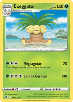 Exeggutor #002/172 · Pokémon