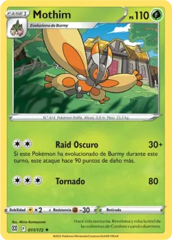 Mothim #011/172 · Pokémon