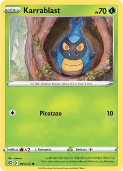 Karrablast #015/172 · Pokémon
