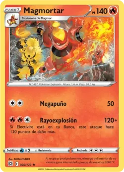 Magmortar #020/172 · Pokémon