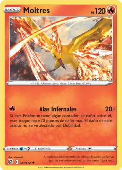 Moltres #021/172 · Pokémon