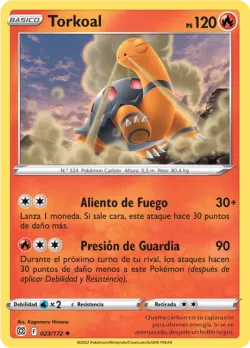 Torkoal #023/172 · Pokémon