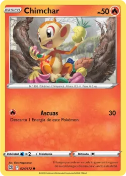 Chimchar #024/172 · Pokémon