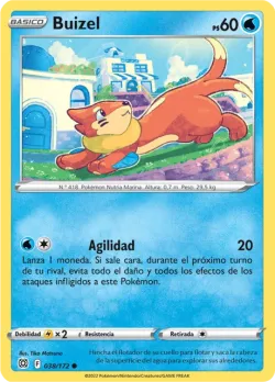 Buizel #038/172 · Pokémon
