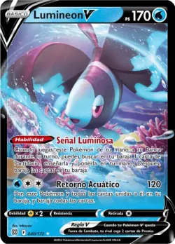 Lumineon V #040/172 · Pokémon
