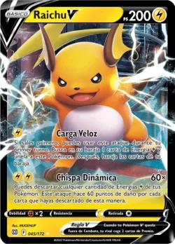 Raichu V #045/172 · Pokémon