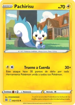 Pachirisu #052/172 · Pokémon