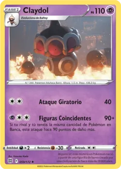 Claydol #059/172 · Pokémon