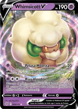 Whimsicott V #064/172 · Pokémon