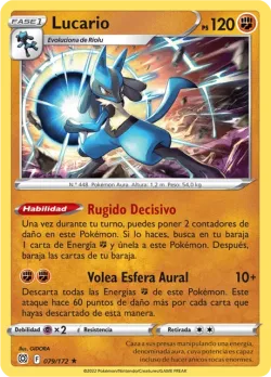 Lucario #079/172 · Pokémon