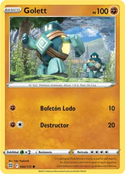 Golett #082/172 · Pokémon