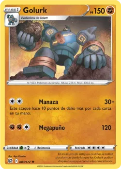 Golurk #083/172 · Pokémon