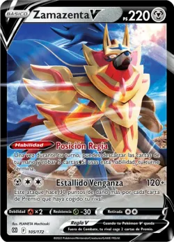 Zamazenta V #105/172 · Pokémon