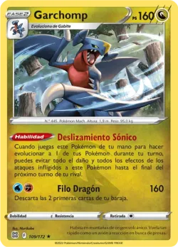 Garchomp #109/172 · Pokémon