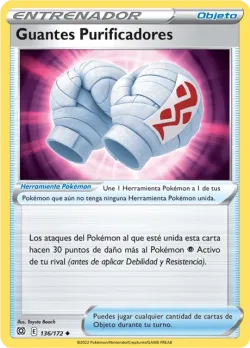 Cleansing Gloves #136/172 · Pokémon