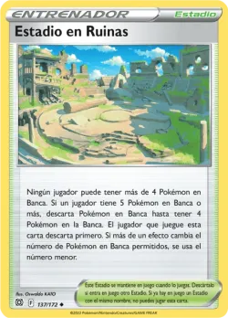 Collapsed Stadium #137/172 · Pokémon