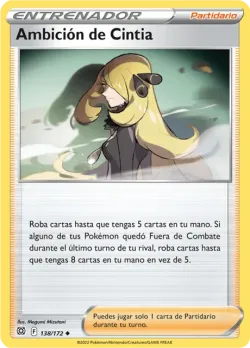 Cynthia's Ambition #138/172 · Pokémon