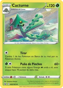 Cacturne #005/163 · Pokémon
