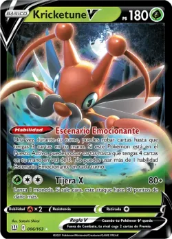 Kricketune V #006/163 · Pokémon