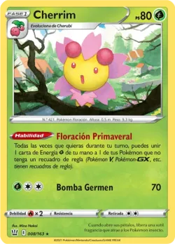 Cherrim #008/163 · Pokémon