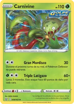 Carnivine #009/163 · Pokémon