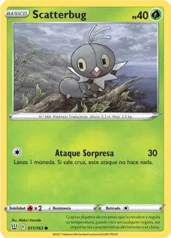 Scatterbug #011/163 · Pokémon