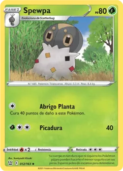 Spewpa #012/163 · Pokémon