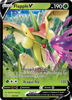 Flapple V #018/163 · Pokémon
