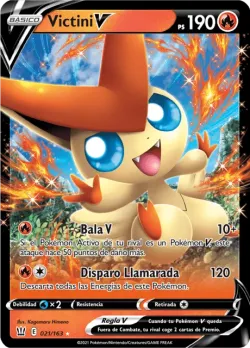 Victini V #021/163 · Pokémon