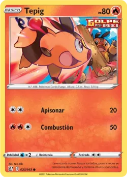 Tepig #023/163 · Pokémon