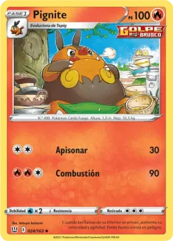 Pignite #024/163 · Pokémon