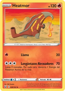 Heatmor #026/163 · Pokémon