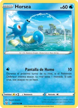 Horsea #031/163 · Pokémon